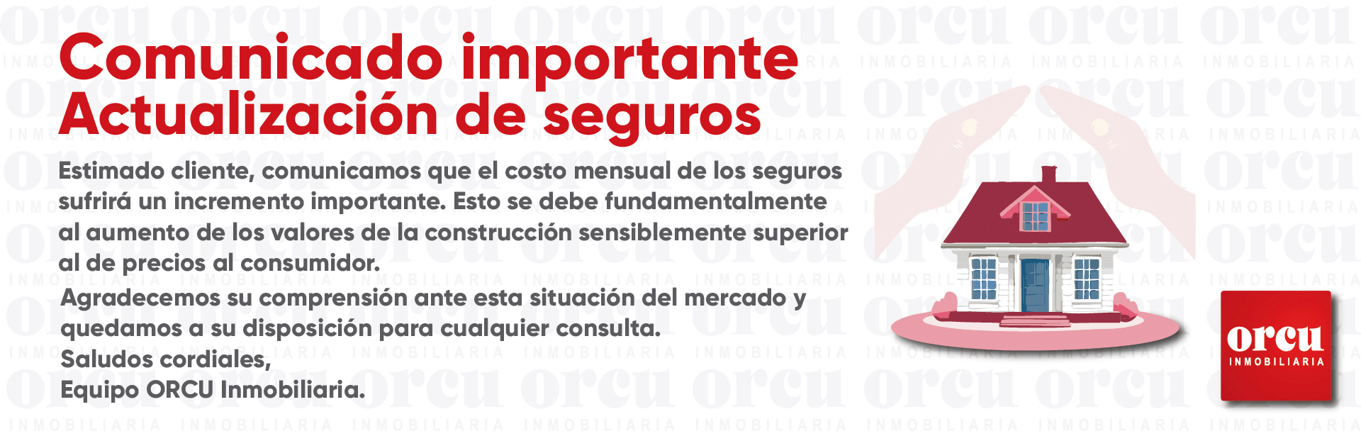 Comunicado Importante - Actualización de Seguros